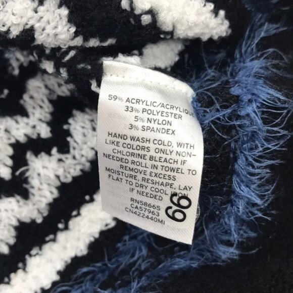 Caslon Fair Isle Convertible Cowl Neck Sweater - Picture 4 of 6